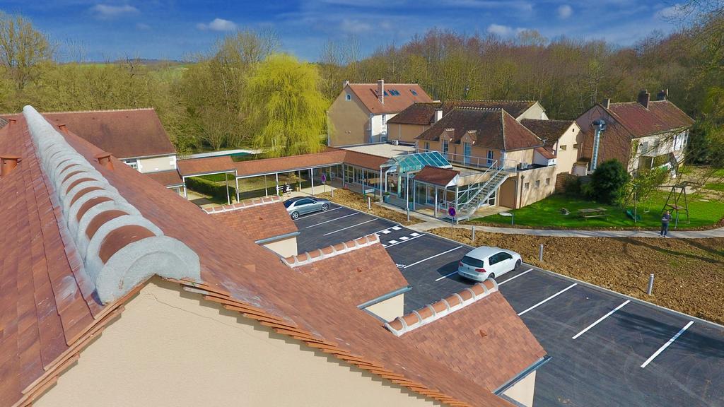 Logis Hotel Restaurant Le Moulin De La Coudre Venoy Экстерьер фото